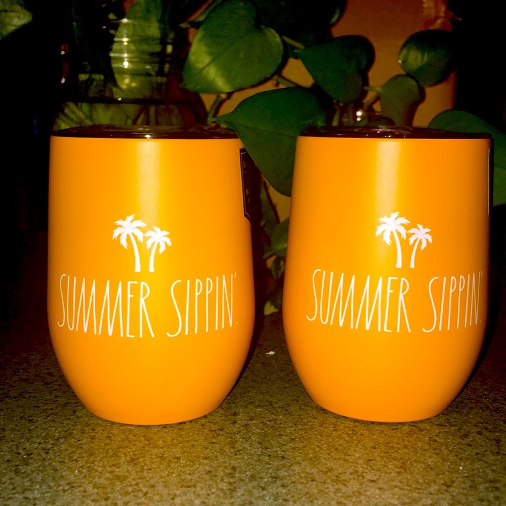 Rae Dunn matching insulated wine tumblers